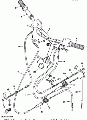 HANDLEBAR - CABLE