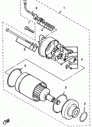 STARTING MOTOR