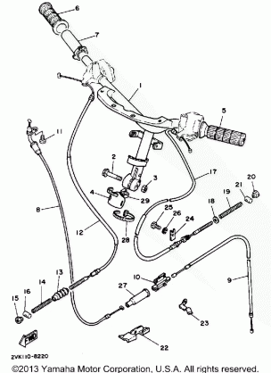 HANDLEBAR CABLE