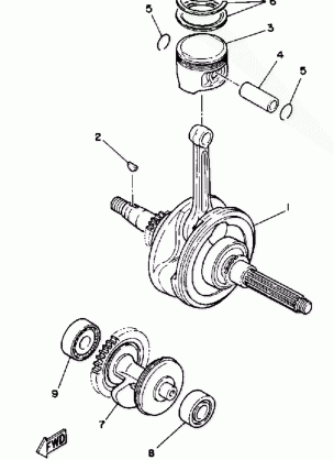 CRANKSHAFT PISTON