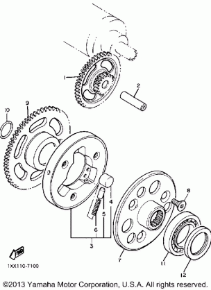 STARTER CLUTCH