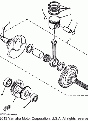 CRANKSHAFT PISTON