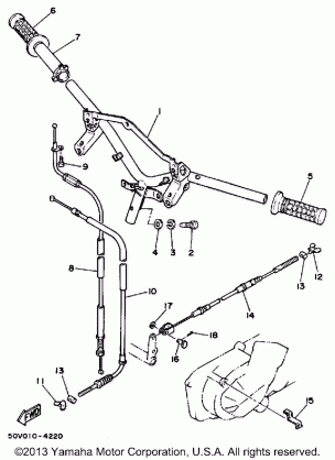 HANDLEBAR CABLE