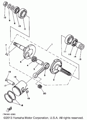 CRANKSHAFT - PISTON