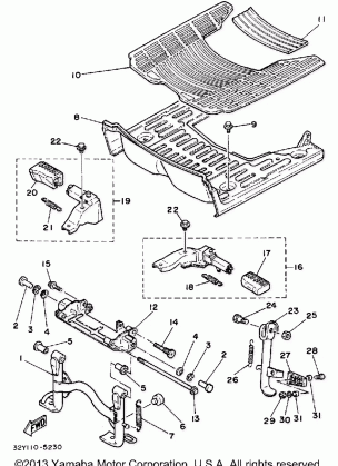 STAND - FOOTREST