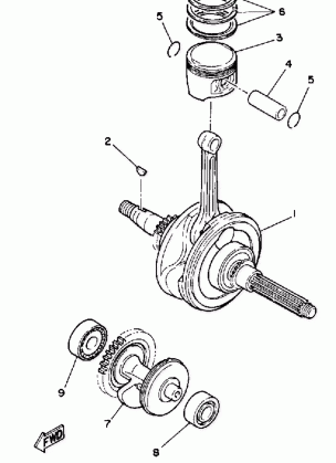 CRANKSHAFT PISTON