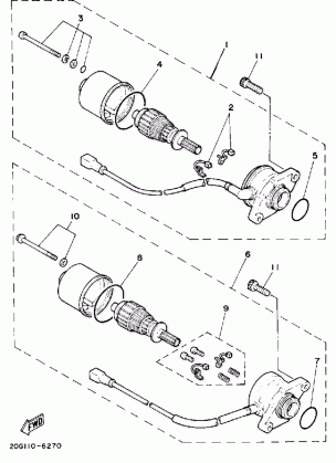 STARTING MOTOR