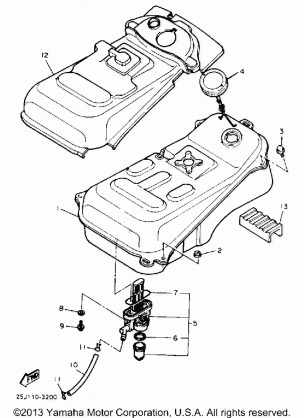 FUEL TANK XC180N