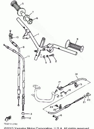 HANDLEBAR CABLE