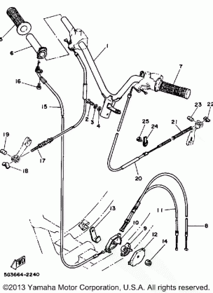 HANDLEBAR - CABLE