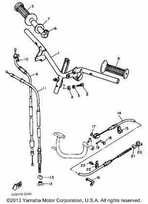 HANDLEBAR CABLE