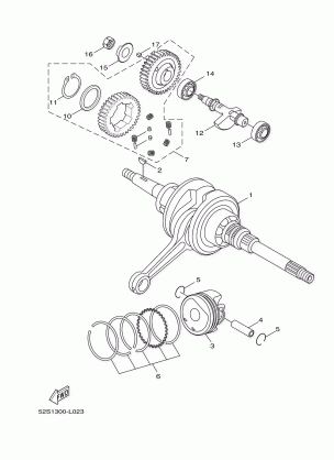 CRANKSHAFT PISTON