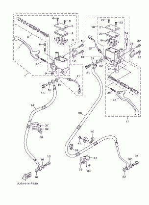 FRONT MASTER CYLINDER