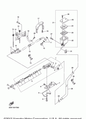 REAR MASTER CYLINDER