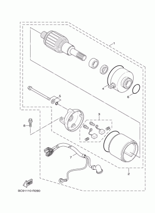 STARTING MOTOR