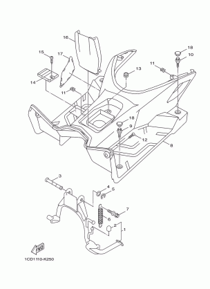 STAND FOOTREST