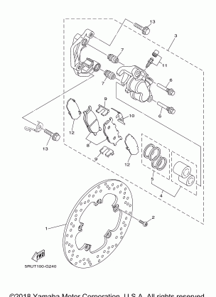 FRONT BRAKE CALIPER