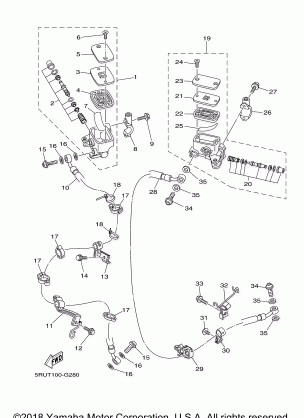 FRONT MASTER CYLINDER