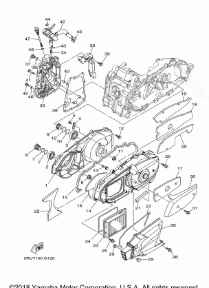 CRANKCASE COVER 1