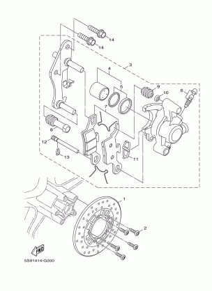 FRONT BRAKE CALIPER