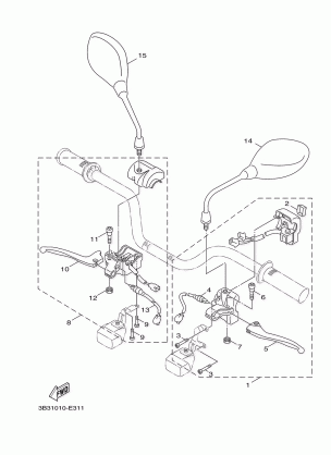 HANDLE SWITCH LEVER