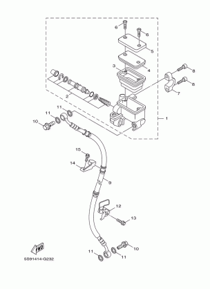 FRONT MASTER CYLINDER