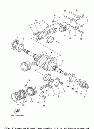 CRANKSHAFT PISTON