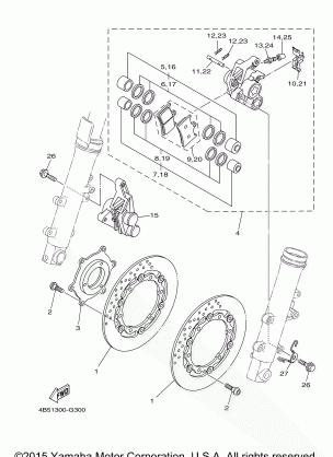 FRONT BRAKE CALIPER