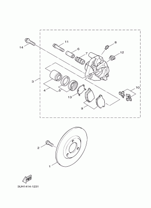 FRONT BRAKE CALIPER