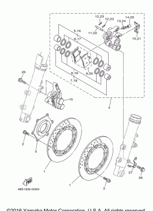 FRONT BRAKE CALIPER