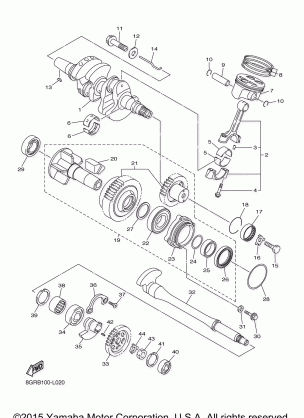 CRANKSHAFT PISTON