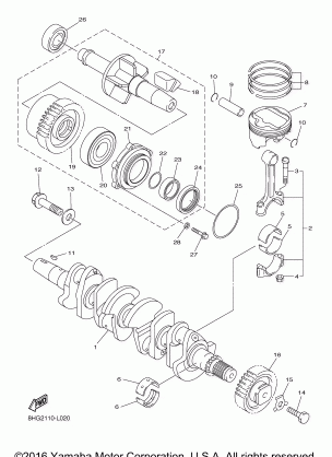 CRANKSHAFT PISTON