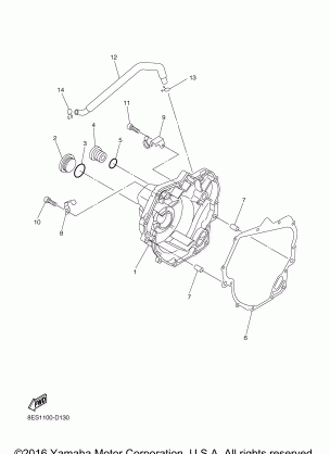 CRANKCASE COVER 1