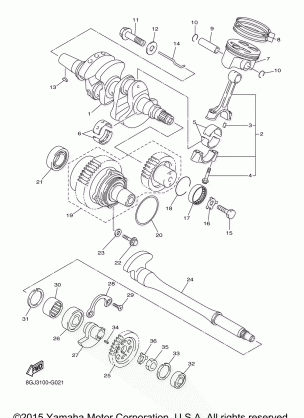 CRANKSHAFT PISTON