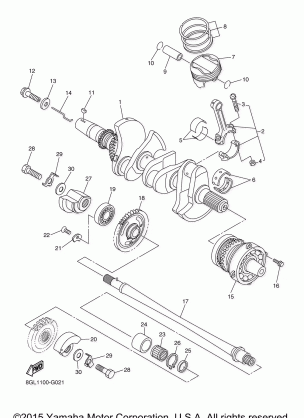 CRANKSHAFT PISTON