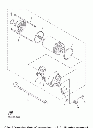 STARTING MOTOR