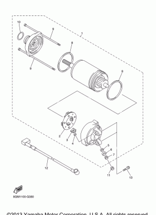 STARTING MOTOR