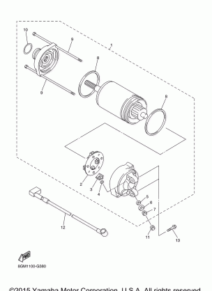 STARTING MOTOR