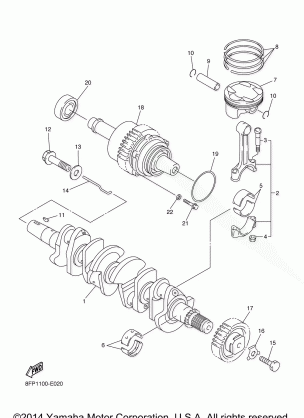 CRANKSHAFT PISTON