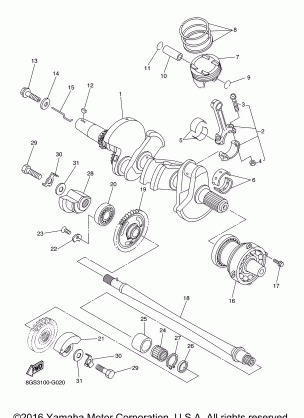 CRANKSHAFT PISTON