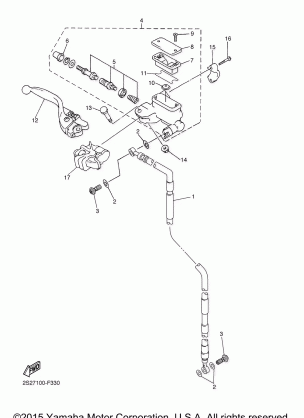 FRONT MASTER CYLINDER