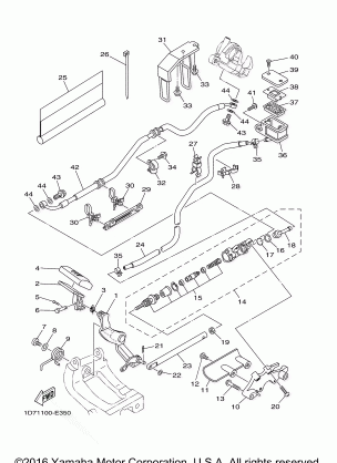 REAR MASTER CYLINDER