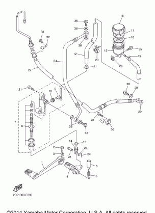 REAR MASTER CYLINDER