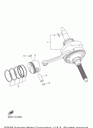 CRANKSHAFT PISTON