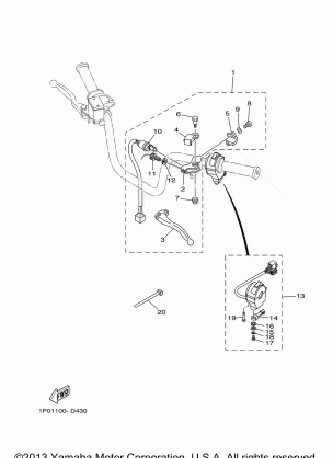 HANDLE SWITCH LEVER