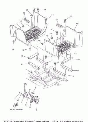 STAND FOOTREST