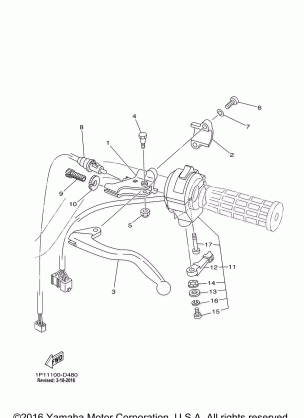 HANDLE SWITCH LEVER