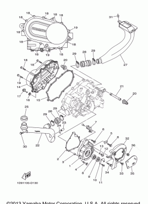 CRANKCASE COVER 1