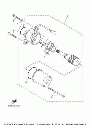 STARTING MOTOR