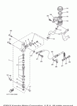 REAR MASTER CYLINDER